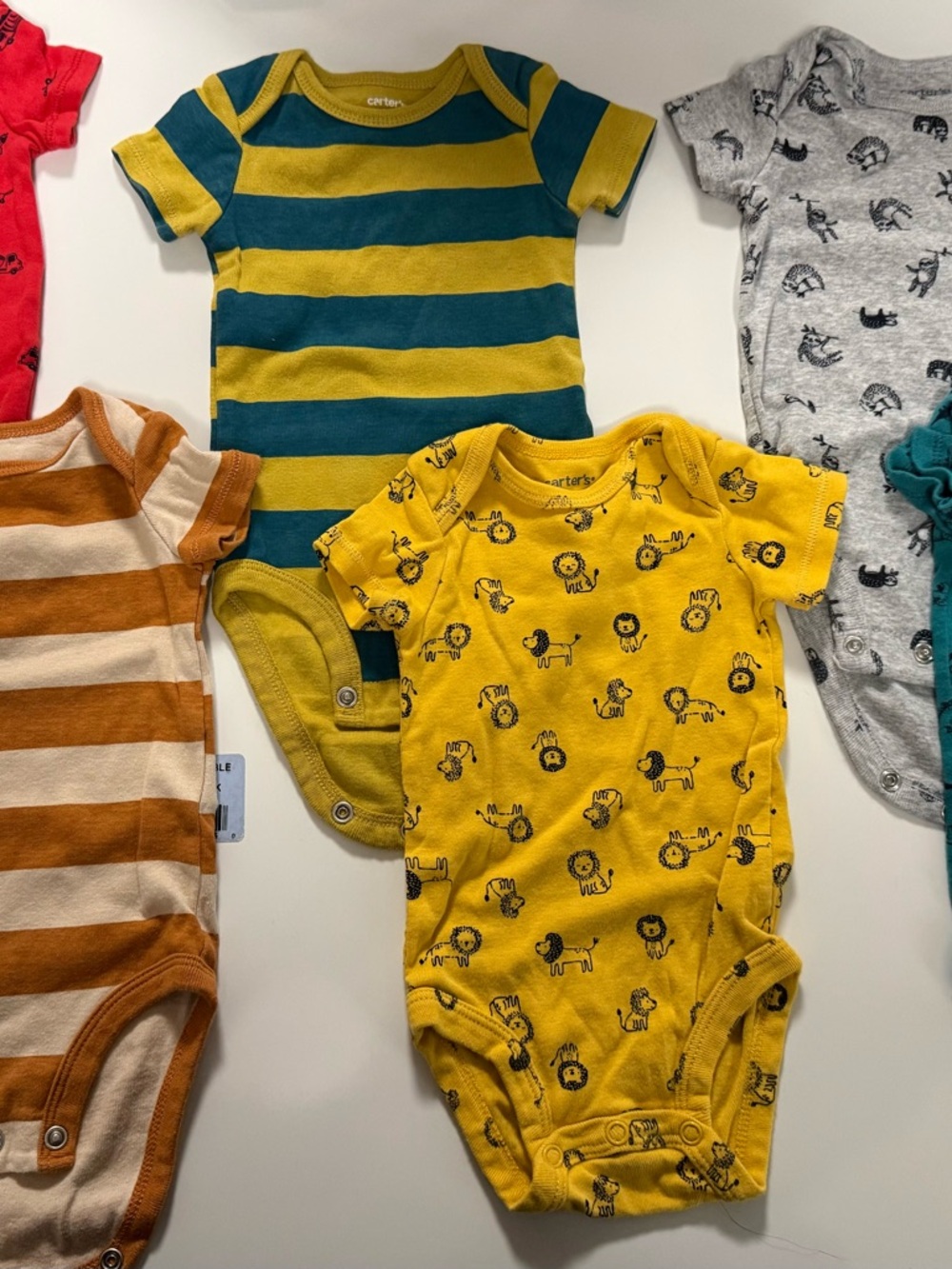 Carter's Set of 6 Baby Bodysuits